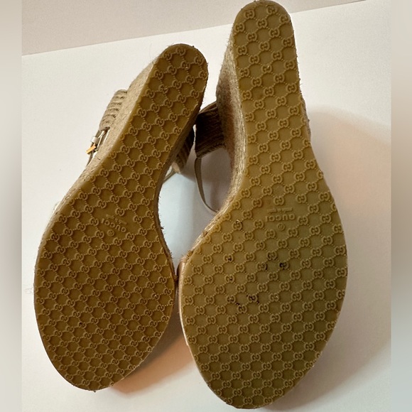 GUCCI white wedges size 36 - Picture 6 of 6